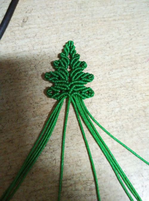 树叶书签 第43步