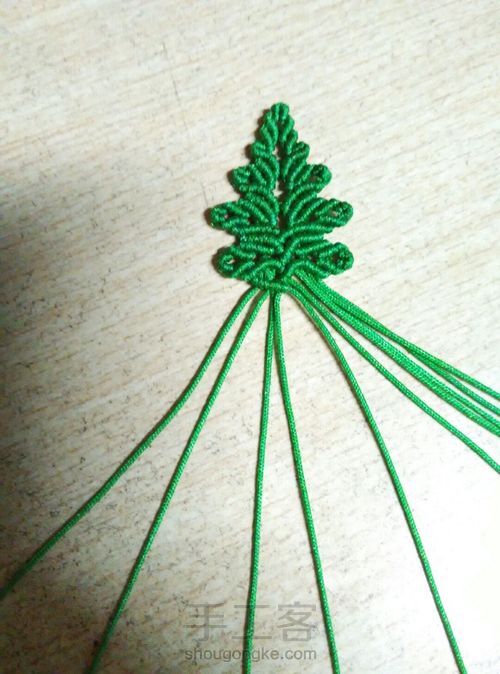 树叶书签 第46步