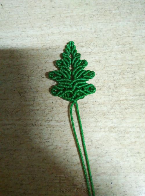 树叶书签 第49步