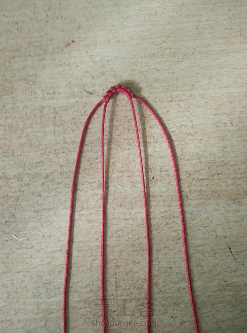 祥云手绳（盈盈一水间拓展） 第3步
