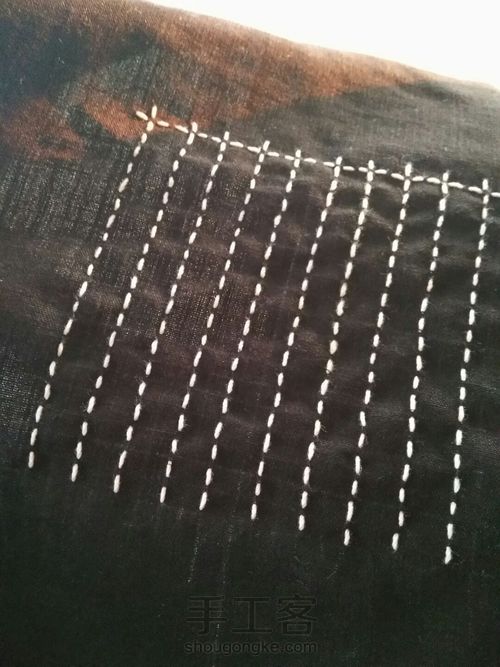 第一次绣刺子绣 第2步