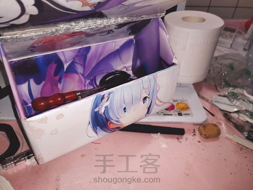 台历收纳盒 第12步