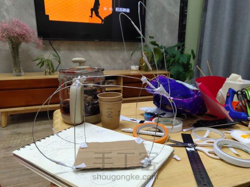 传统手工手提兔子灯笼 第12步