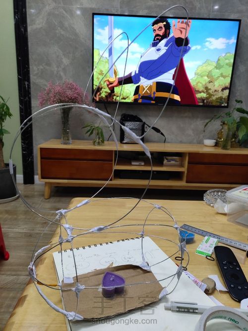 传统手工手提兔子灯笼 第7步