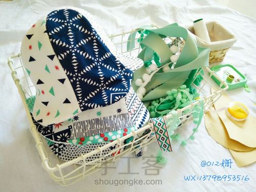 可爱的帽子 第1步