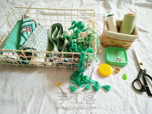 可爱的帽子 第2步