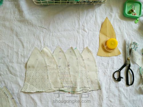 可爱的帽子 第4步