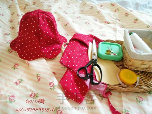 可爱的帽子 第9步