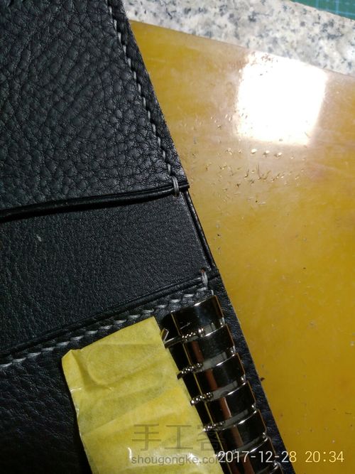 手工零钱钥匙包 第24步