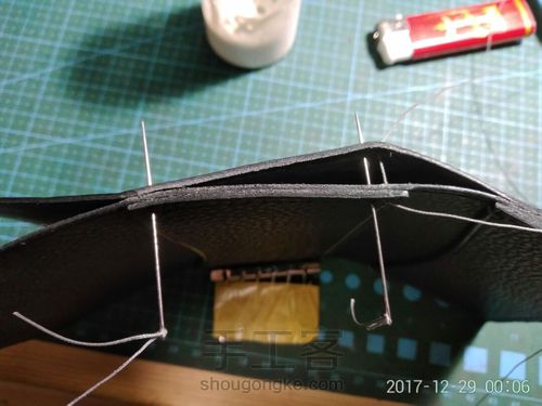 手工零钱钥匙包 第29步