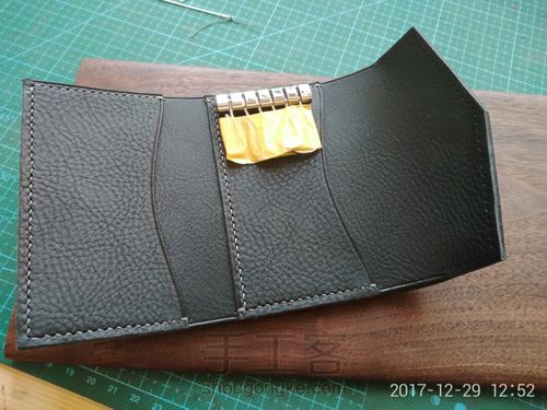 手工零钱钥匙包 第32步