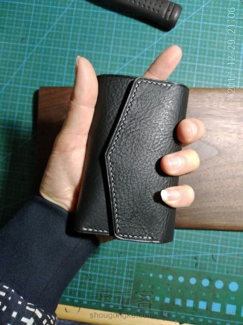 手工零钱钥匙包 第37步