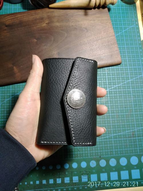 手工零钱钥匙包 第42步