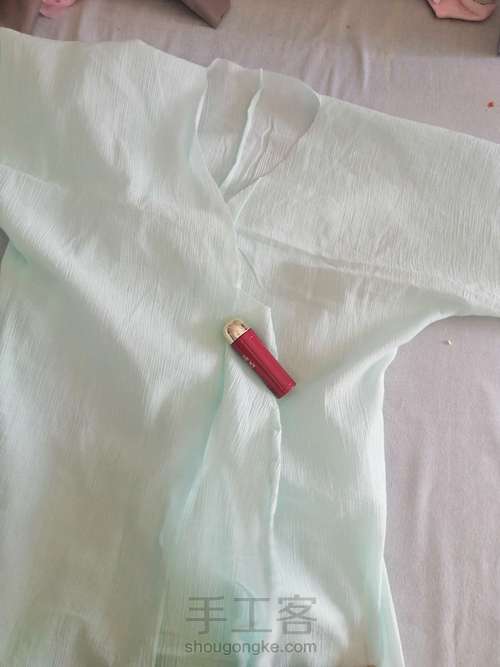 夏至汉服中衣，短袖篇 第2步