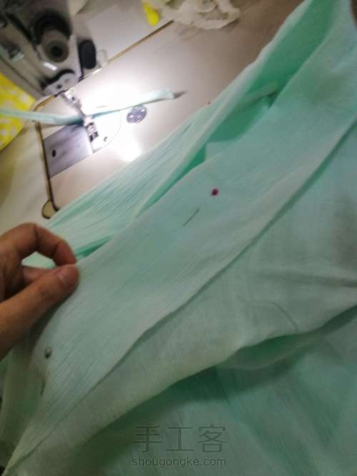 夏至汉服中衣，短袖篇 第9步