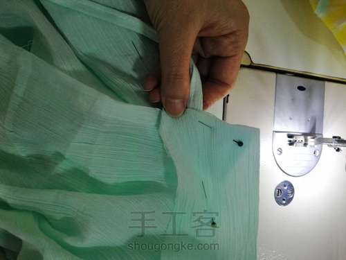 夏至汉服中衣，短袖篇 第10步