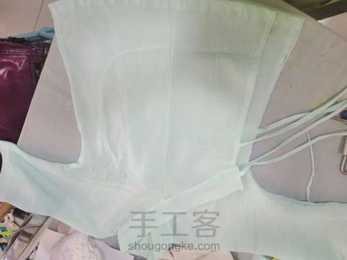 夏至汉服中衣，短袖篇 第15步