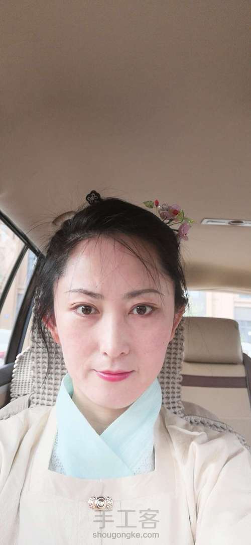 夏至汉服中衣，短袖篇 第19步