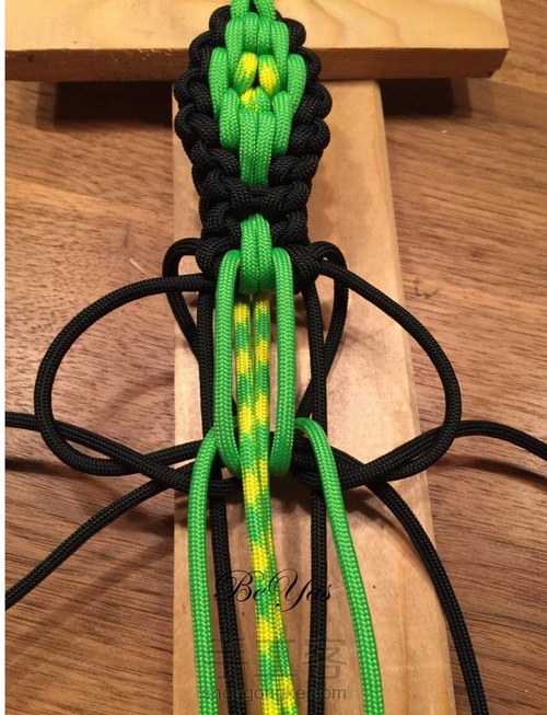 伞绳 鳄鱼 转载外网教程 第11步