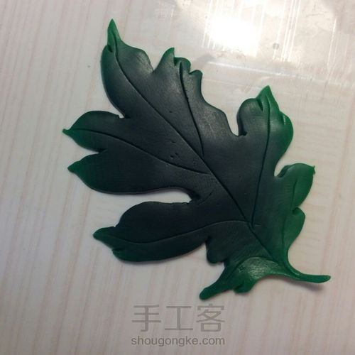 懒兔子软陶菊，花盘教程 第3步