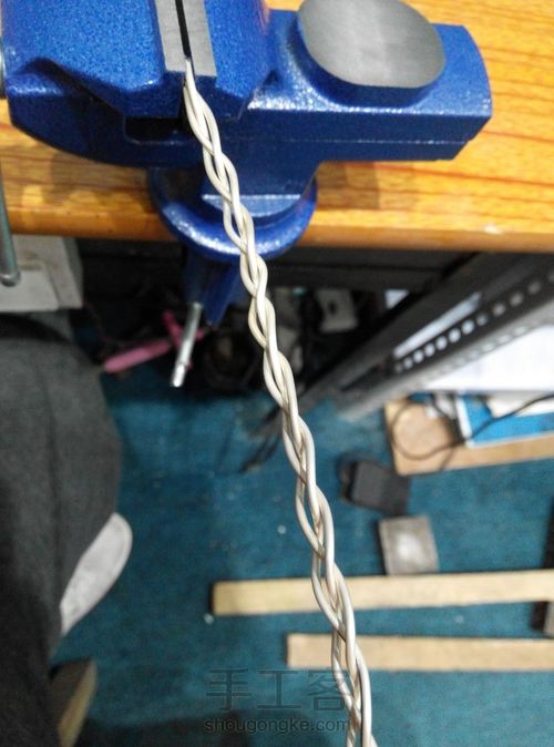 手工麻花戒 第7步