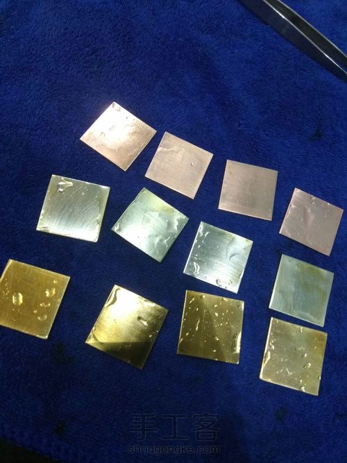 三色木目金养成 第1步