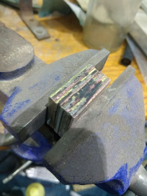 三色木目金养成 第3步