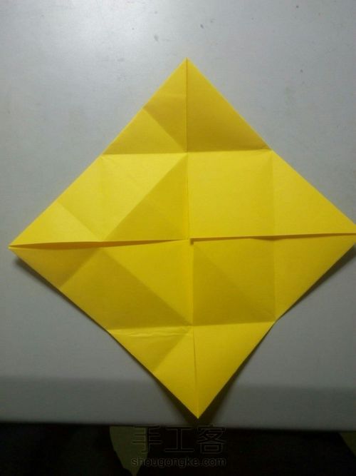 睡莲折纸 第1步