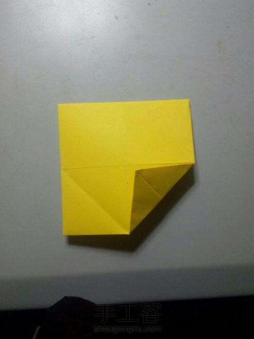 睡莲折纸 第3步