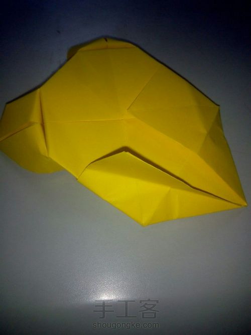 睡莲折纸 第7步