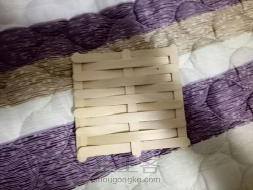 雪糕棍杯垫 第10步