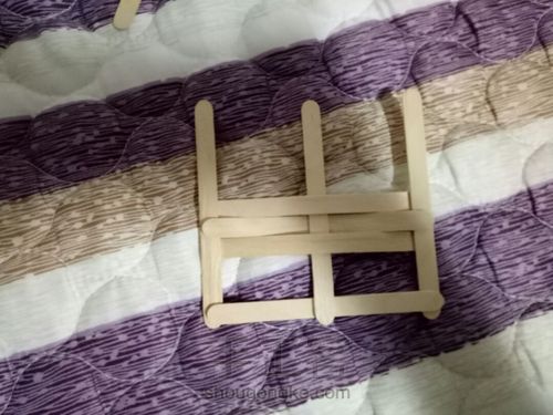 雪糕棍杯垫 第6步