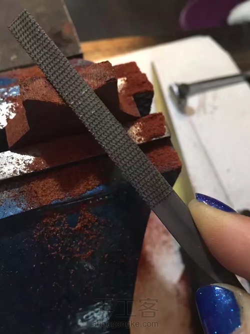 银丝镶嵌 第2步