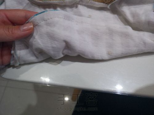 宝宝雷锋帽 第5步