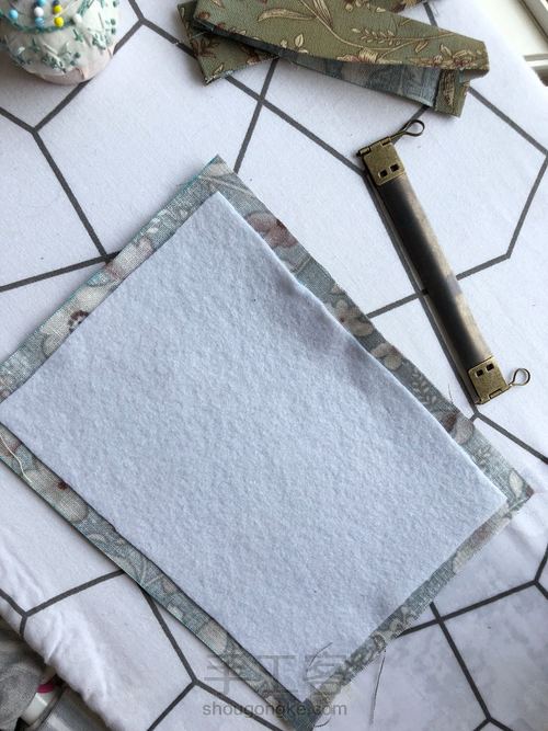 弹片口金包教程 第3步