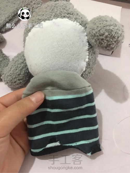 袜子娃娃之龙猫 第13步