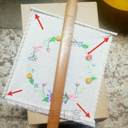 春回•旧物改造之筷子做相框 第5步