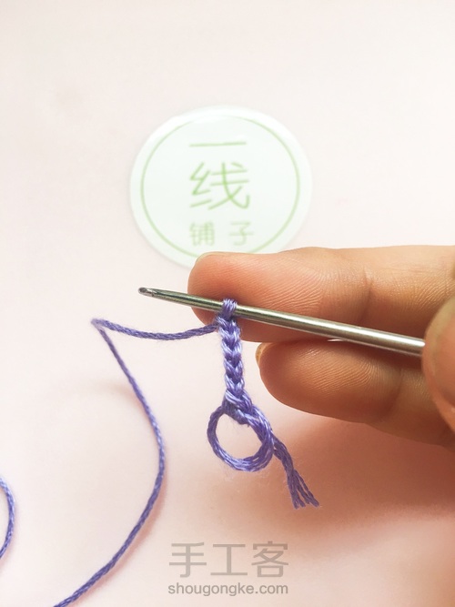 【原创】一线铺子 花语系列 彩色茉莉 第5步