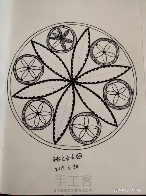 禅绕画系列 第3步