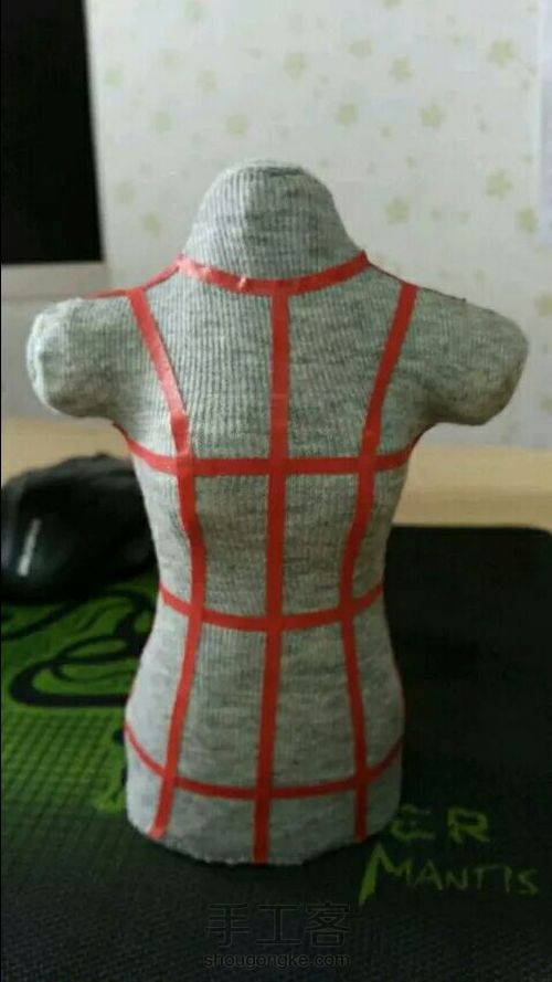 【转】娃用布艺人台 第1步