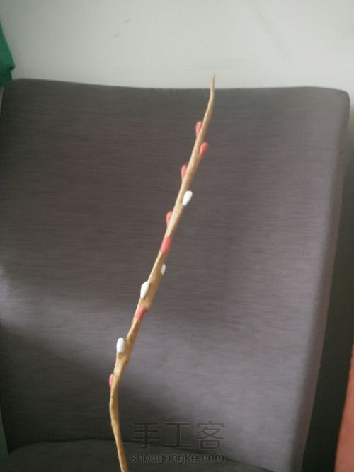 简单银柳装饰 第8步