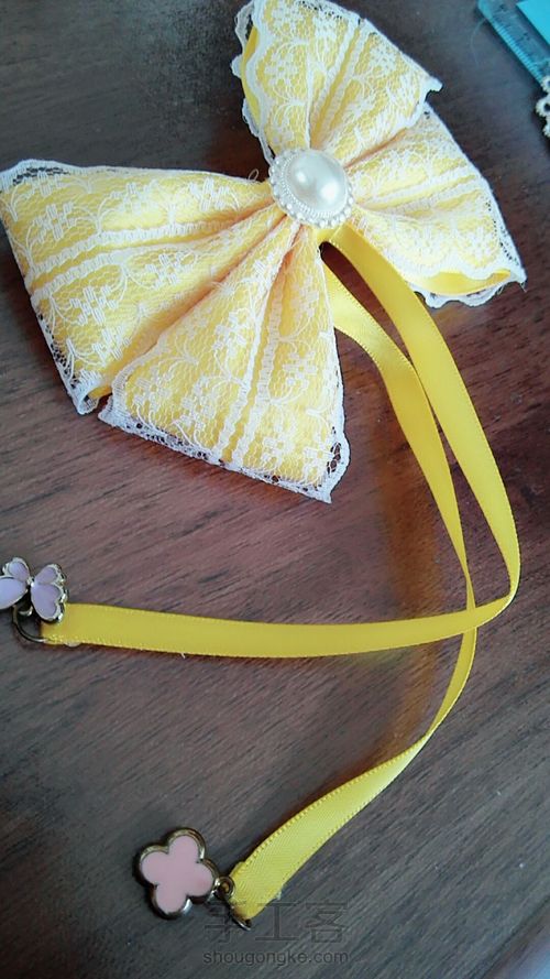 洛丽塔简易蝴蝶结教程 第17步