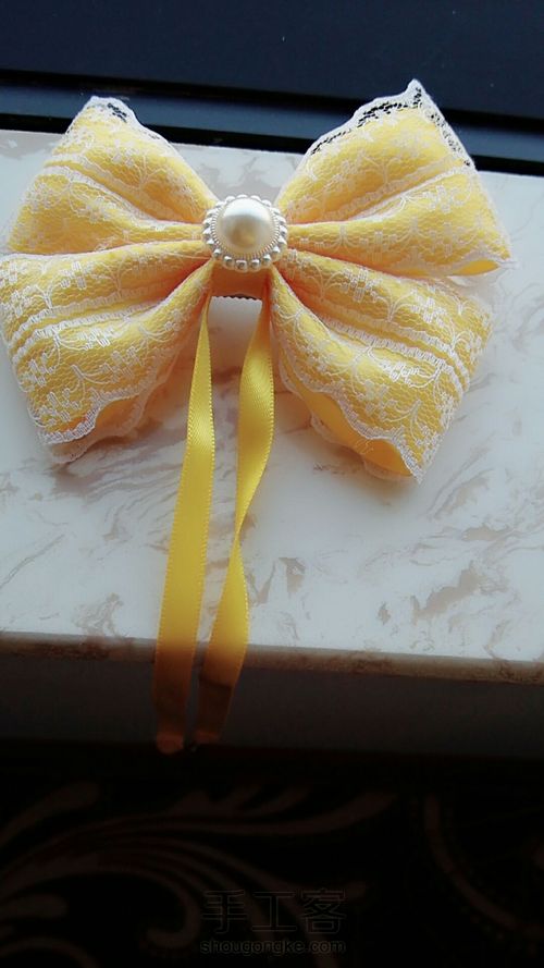 洛丽塔简易蝴蝶结教程 第18步