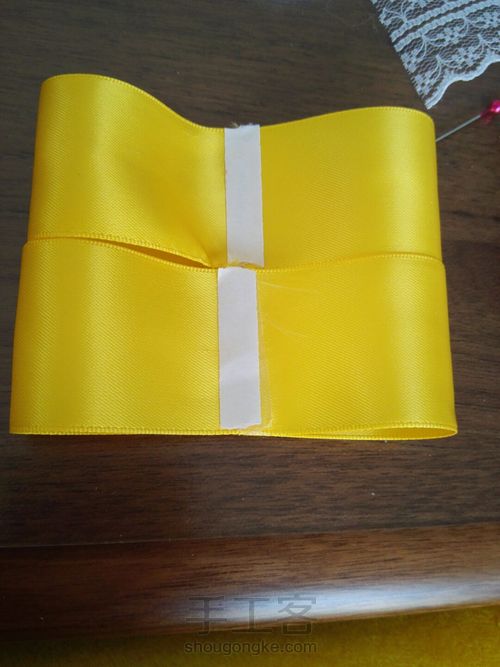 洛丽塔简易蝴蝶结教程 第5步