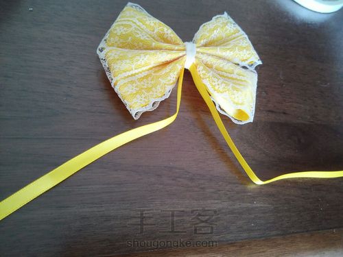 洛丽塔简易蝴蝶结教程 第8步