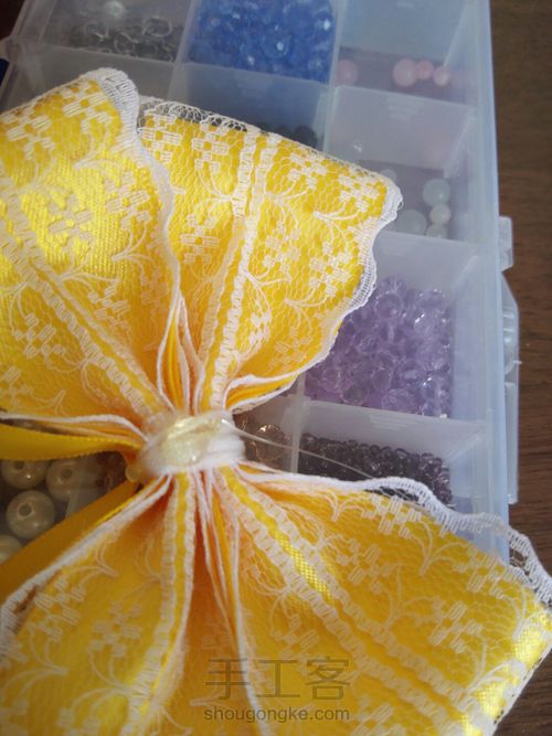 洛丽塔简易蝴蝶结教程 第9步