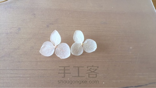 超简单日系永生花饰品 夏天的味道 第2步