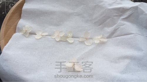 超简单日系永生花饰品 夏天的味道 第6步