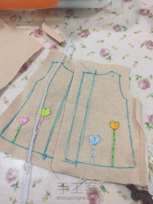 手缝娃衣简易教程 第2步