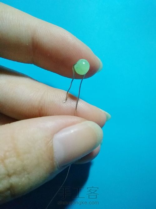 捷克琉璃花瓣【牡丹花】 第3步